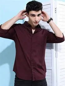 Maroon shirt